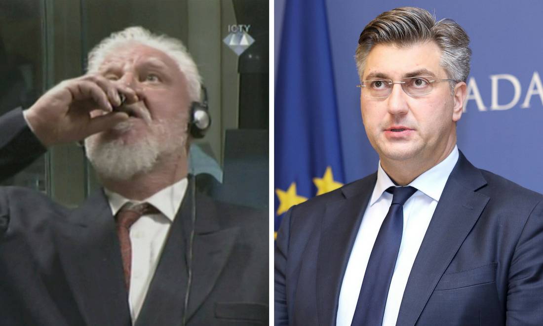 'Plenković je prvi čelnik u EU  koji je podržao ratnog zločinca'