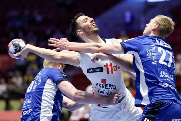 Susret Islanda i Hrvatske u drugom krugu EHF Europskog prvenstva