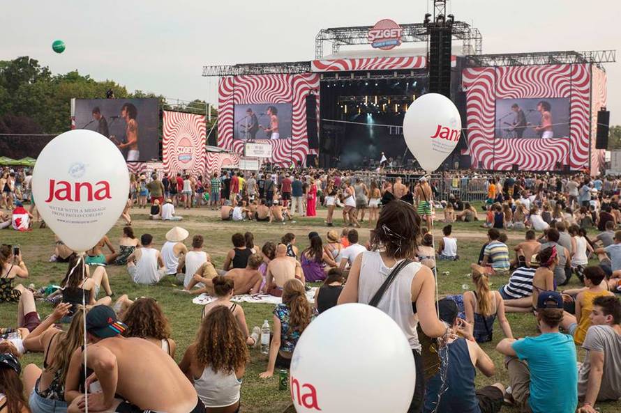 Sziget festival: David Guetta, Rihanna i Jana Aqua Bar