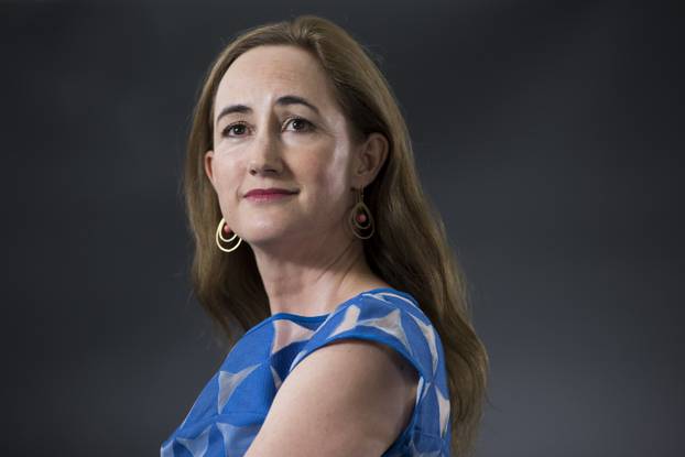 Sophie Kinsella at the 2016 Edinburgh International Book Festival.