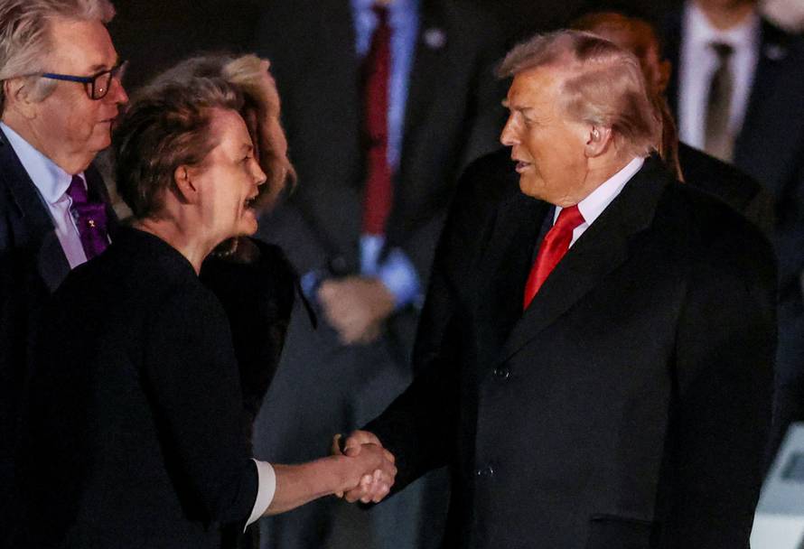 U.S. President Trump visits Britain