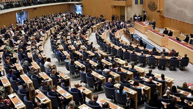 Opening of parliament in Stockholm