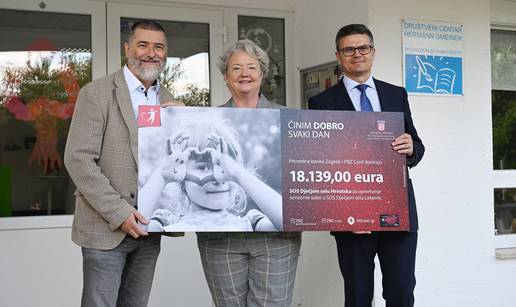 PBZ grupa donirala 30.000 eura SOS Dječjem selu Hrvatska