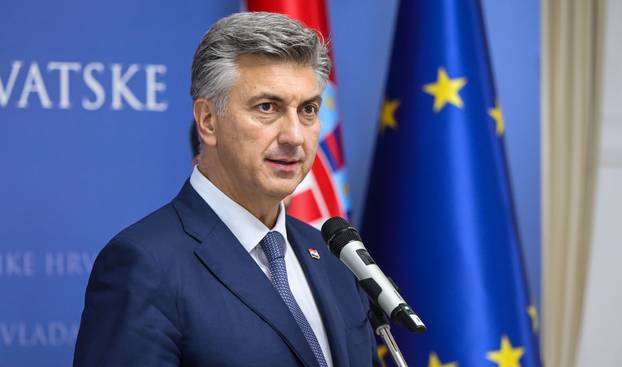 Zagreb: Predsjednik Vlade Andrej Plenković primio je izaslanstvo Hrvatskog taekwondo saveza