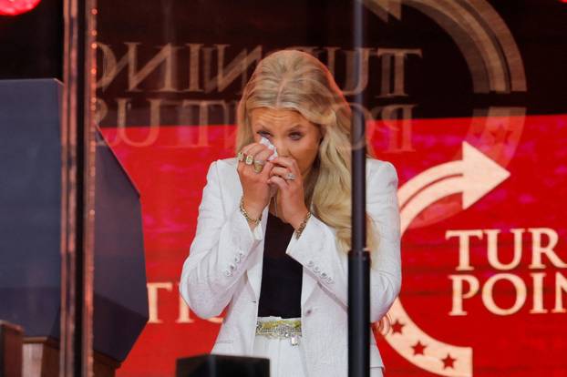 Memorial service for slain conservative commentator Charlie Kirk, in Glendale