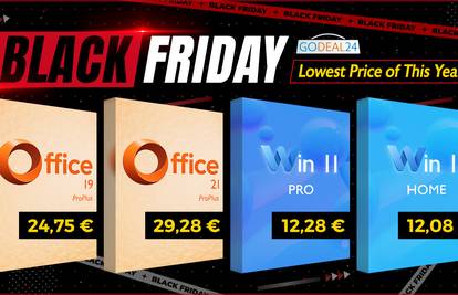 Black Friday 2025 rasprodaja: Windows 11 za 12,28€ i MS Office 2021 za samo 29,28€