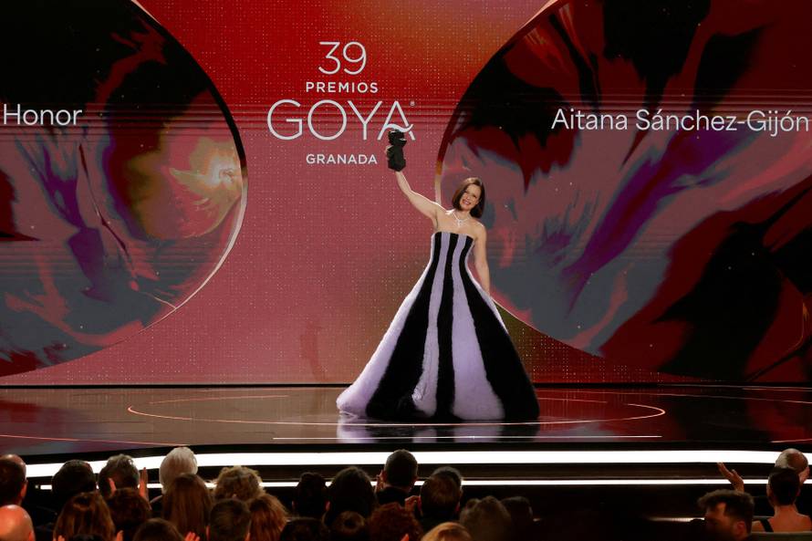 Spanish Film Academy's Goya Awards ceremony in Granada