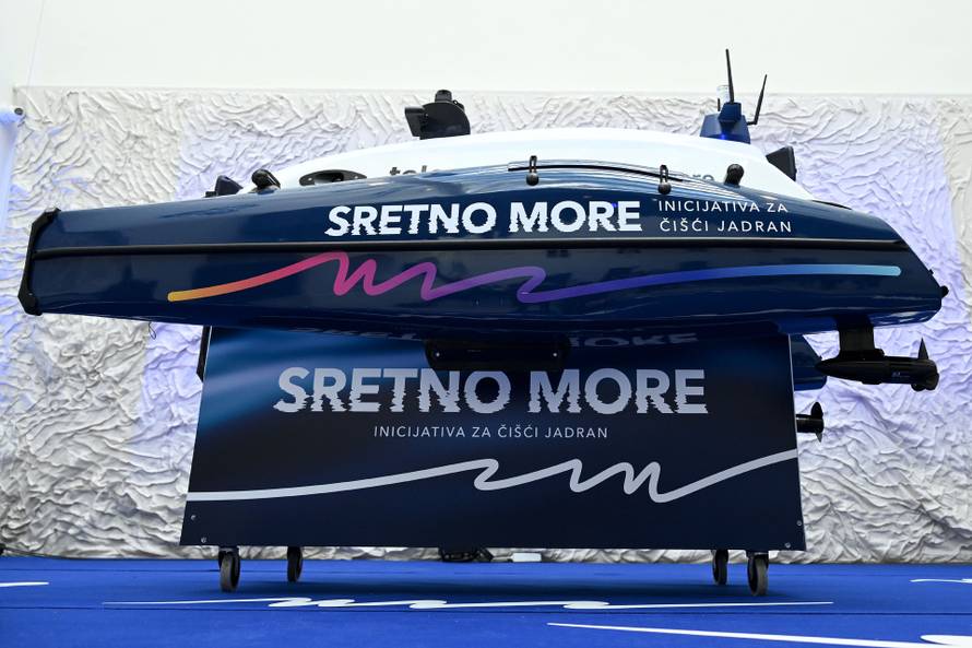 Zagreb: IRB, Telemach i DIH Innovamare predstavili plovilo koje će čistiti Jadransko more