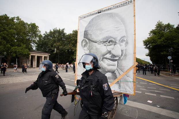 Protest against Corona measures Berlin