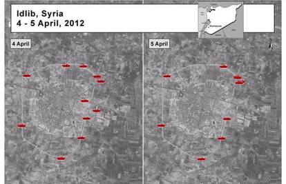 Topništvo spremno za napad: Objavili satelitske snimke Sirije