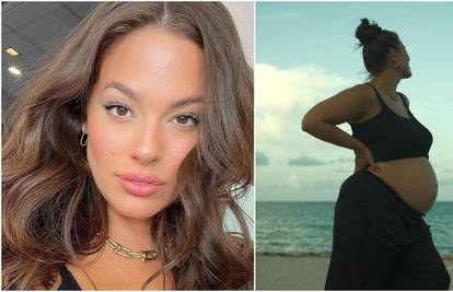 Plus size manekenka Ashley Graham pozirala gola i ponosno pokazala svoj trudnički trbuščić