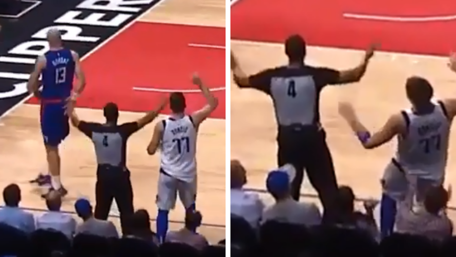 Dončića je odalamio sudac, ali ni on ga nije mogao zaustaviti