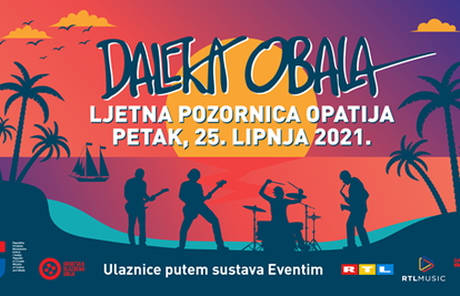 Veliki koncert u ljetnoj sezoni: Daleka obala na bini Opatije