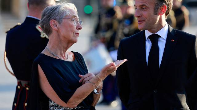 FILE PHOTO: Arrivals to a dinner held at the Louvre in Paris