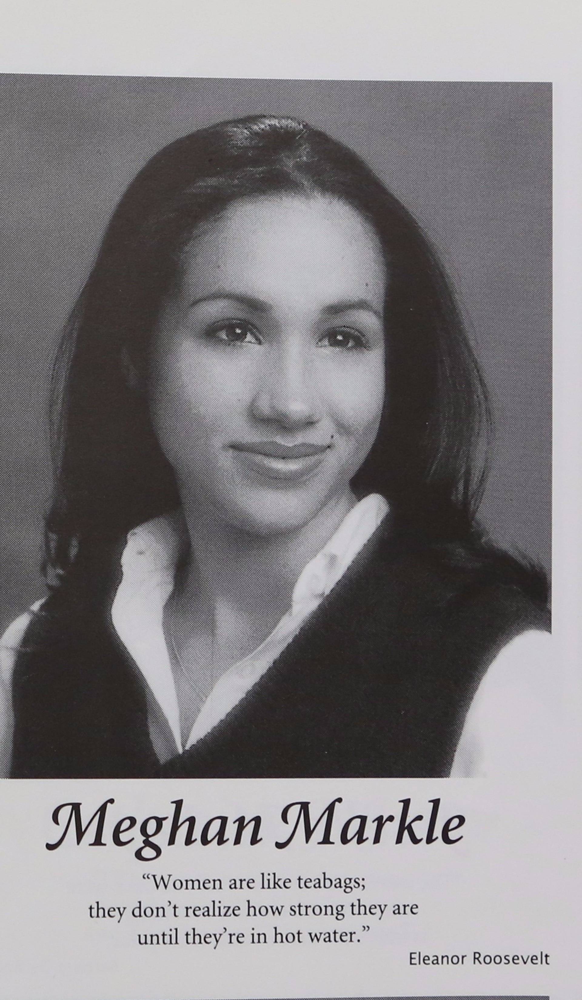Meghan Markle's yearbook photos prove she's always been royal!