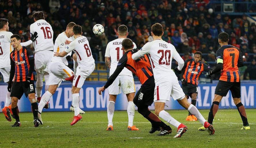 Champions League Round of 16 First Leg - Shakhtar Donetsk vs AS Roma