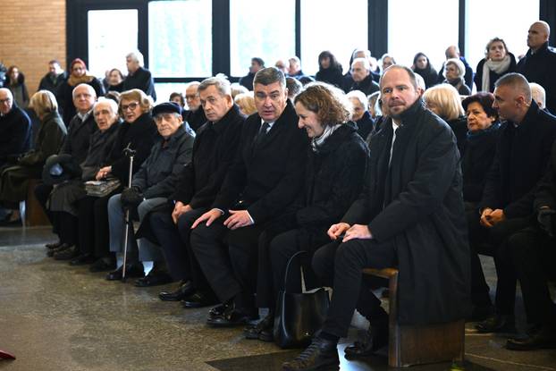 Zagreb: Sprovod violinista Tonka Ninića na Mirogoju