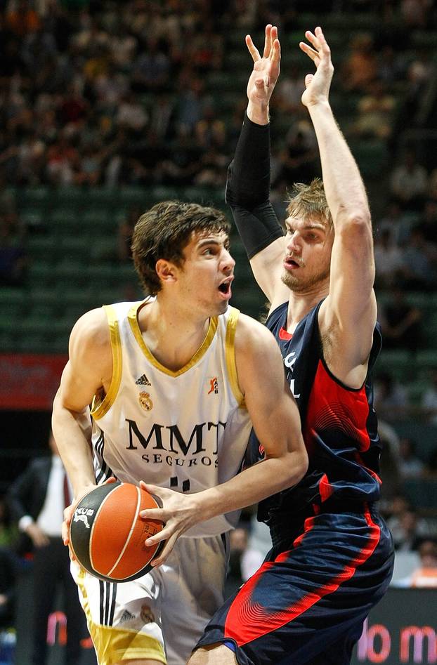 BASKETBALL LIGA ACB SEMI FINAL REAL MADRID V CAJA LABORAL