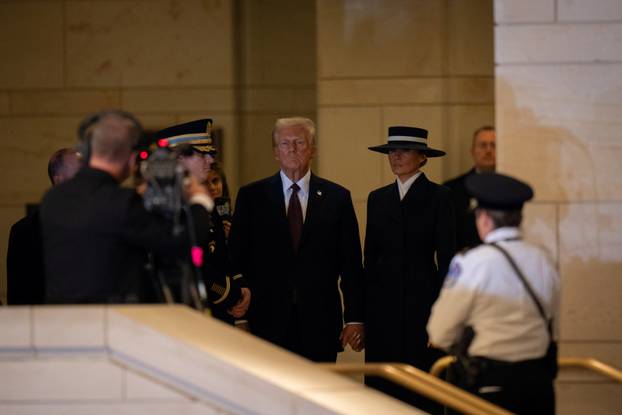 Inauguration ceremony for Trump's second presidential term