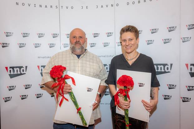 Zagreb: Na Svjetski dan slobode medija HND dodijelio nagrade za najbolje novinarske radove objavljene u 2024. godini