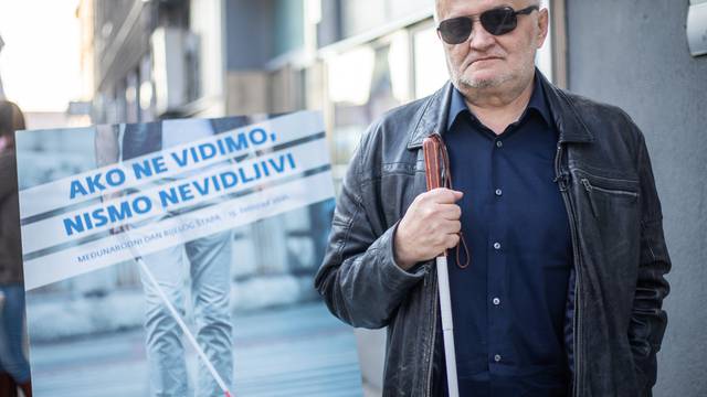 Predsjednik Hrvatskog saveza slijepih: 'Ja se ne bojim svoje sljepoće, ali me plaši vaša'