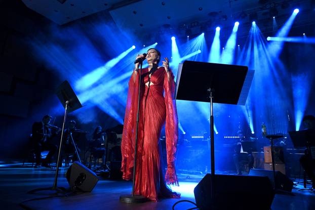 Zagreb: Nina Badrić održala koncert u Lisinskom