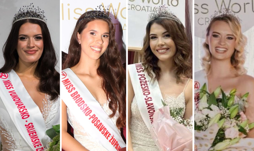 Ljepotice iz ravnice dominiraju: Četiri Slavonke u listopadu se bore za titulu Miss Hrvatske
