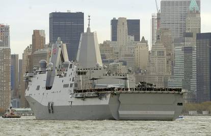 Od čelika srušenog WTC-a napravili su novi ratni brod