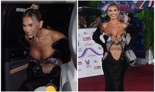 FOTO Slavna dama obuzdavala je dekolte, ali popustio je: 'Nitko je nije gledao u oči...'