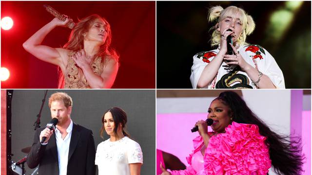 Publiku u New Yorku oduševile J.Lo, Lizzo i Billie Eilish, Meghan i princ Harry pričali o cijepljenju