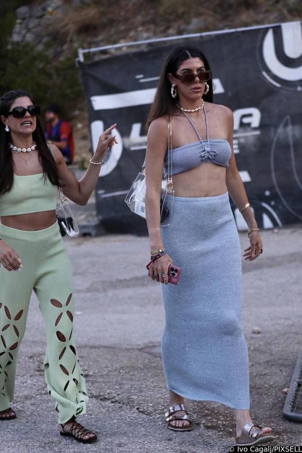 Split: Dolazak partijanera na drugu večer Ultra Europe festivala 2025.