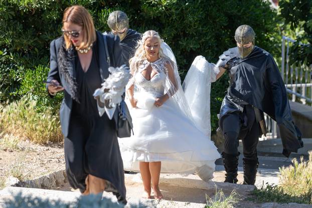 Dubrovnik: Vjenčanje nizozemskog MMA borca Alistair Overeema i njegove zaručnice Sophie na Lovrjencu