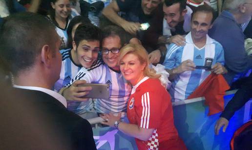 Kolinda čestitala tenisačima i fotografirala se s Argentincima