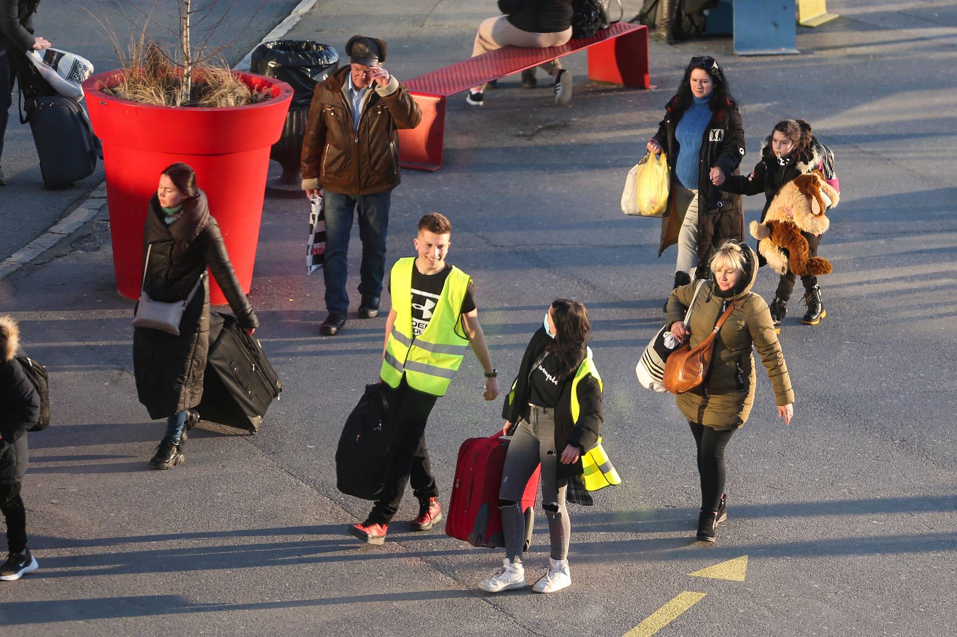 Peron zvan 'Sigurnost': Danima bježe, to je prvo mjesto gdje mogu vidjeti nebo bez granata