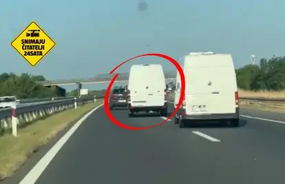 VIDEO Policija istražuje snimku dva divljaka na ZG obilaznici!