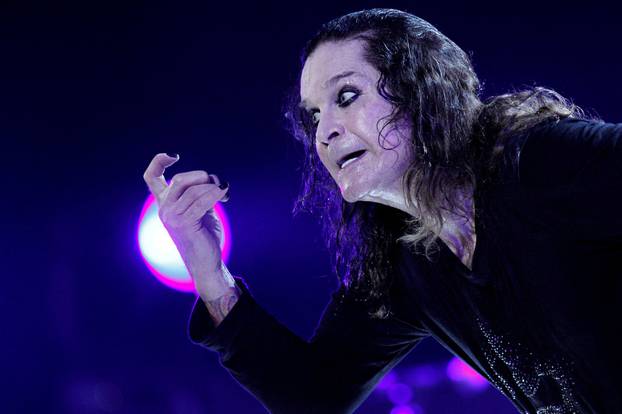 FILE PHOTO: Rock musician Ozzy Osbourne performs during a concert in Brasilia