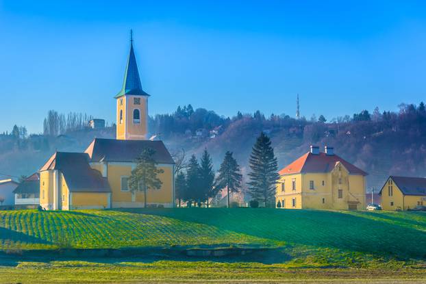 Scenic,View,At,Small,Picturesque,Place,In,Suburb,Of,Zagreb