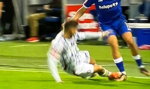 Ovo je start Hajdukovog igrača koji je već imao žuti. Komisija nije ni spomenula tu situaciju