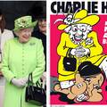 Charlie Hebdo opet je šokirao: Kraljica drži koljeno na Meghan