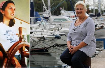 'Žena na brodu nije nesreća...' Marica (64) jedna od rijetkih žena koja je bila časnica palube
