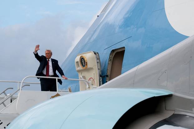 U.S. President Trump visits Florida