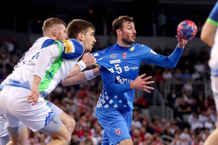 Zagreb: Prijateljska rukometna utakmica između Hrvatske i Slovenije