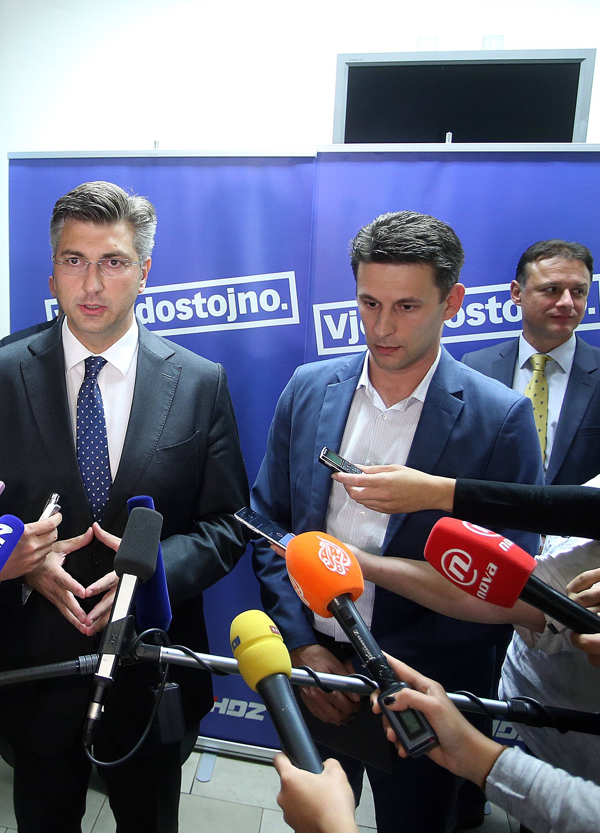 Plenković i Petrov: Blizu smo dogovora oko  sedam točaka