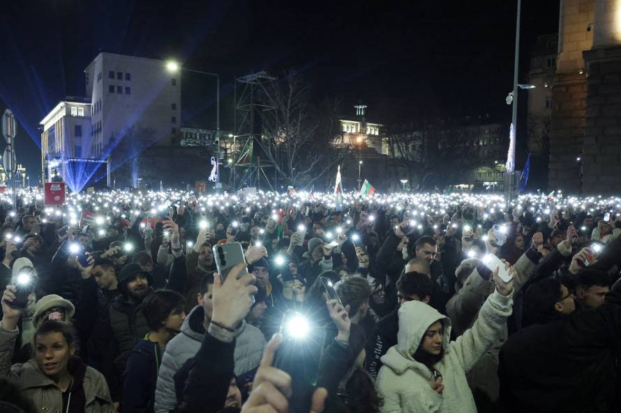 Anti-government rally in Sofia