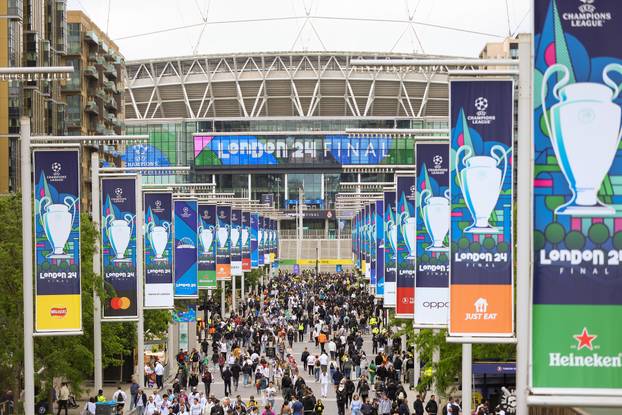 Atmosfera u Londonu uoči finala UEFA Lige prvaka između Real Madrida i Borussie Dortmund