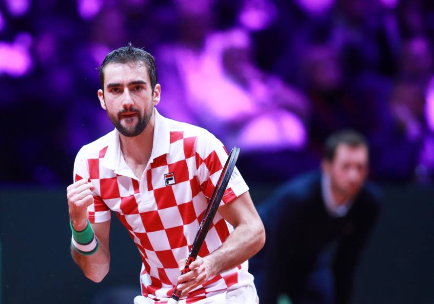 Lille: U 2. meÄu finala Davis Cupa sastali se Jo-Wilfred Tsonga i Marin ÄiliÄ