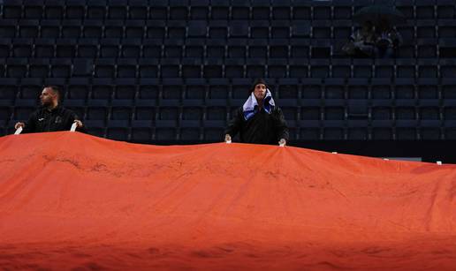 Kiša opet odgađa tenis u Rimu, a prognoza i dalje - ne obećava