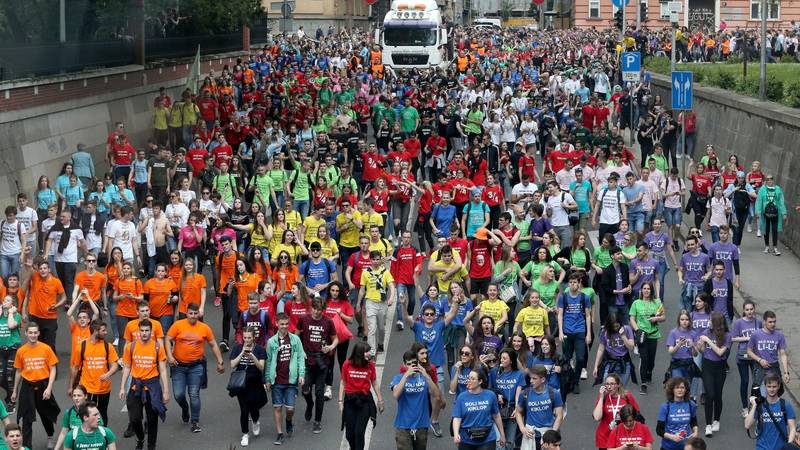 Četvero privedenih na Norijadi u Zagrebu:  Bez većih incidenata
