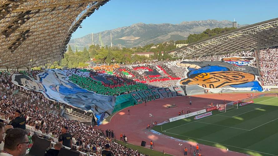 Torcida je priredila koreografiju protiv Dinama: 'Gazi purgere'