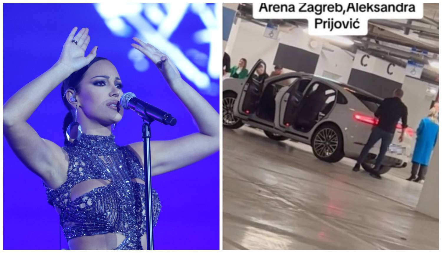 Obožavatelji nakon koncerta Aleksandre Prijović plesali kolo u garaži Arene: 'Dok čekamo...'
